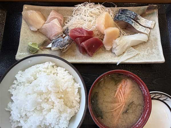 ⑤刺身定食